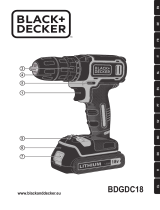 Black & Decker BDGDC18 User manual