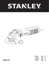 Stanley SGV115 User manual