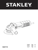 Stanley SGV115 Owner's manual