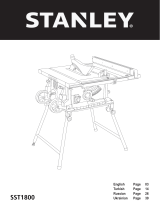 Stanley SST1800 User manual