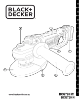 Black & Decker BCG720 M1 Owner's manual