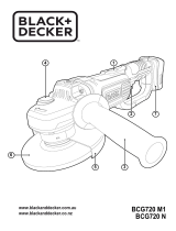 Black & Decker BCG720 User manual
