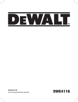 DeWalt DWE4118 User manual