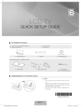 Samsung LE40C630K1W Quick start guide