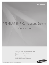 Samsung MX-HS8000 User manual