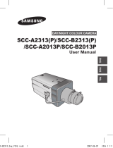 Samsung SCC-B2013P/TRK User manual