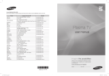 Samsung PS50B579T6S User manual