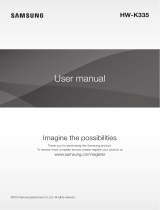 Samsung HW-K335 User manual