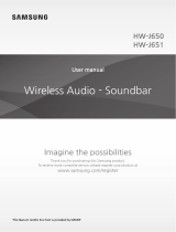 Samsung HW-J651 User manual