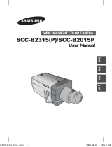 Samsung SCC-B2015P User manual
