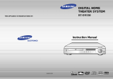Samsung HT-DM150 User manual