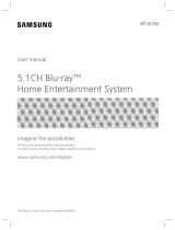 Samsung HT-J5150 User manual