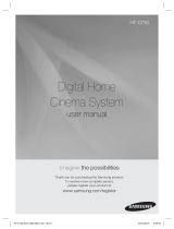 Samsung HT-C730 User manual