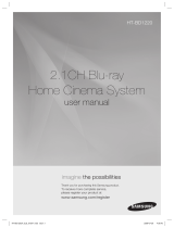 Samsung HT-BD1220 User manual