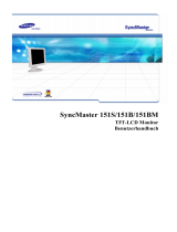 Samsung 151B User manual