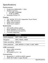 Acer M310 User manual