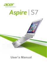 Acer Aspire S7-191 User manual
