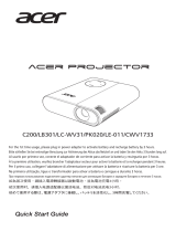 Acer C200 User manual