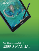 Acer Chromebook Tab 10 - D651N User manual