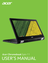 Acer Chromebook Spin 11 User manual