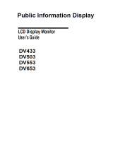 Acer DV653 User manual