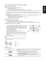 Acer B247Y Quick start guide