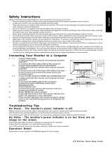 Acer G245HQL Quick start guide