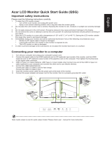 Acer BM270 Quick start guide