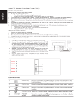 Acer ET271 Quick start guide