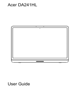 Acer DA241HL User manual