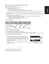 Acer KA221Q Quick start guide