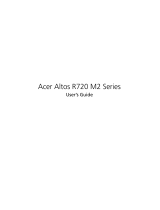Acer Altos R720 M2 User manual