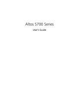 Acer Altos S700F User manual