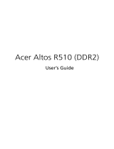 Acer Altos R510 MK2 User manual