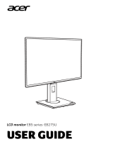 Acer EB275U Quick start guide