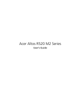 Acer Altos R520 M2 User manual