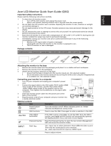 Acer H235H Quick start guide