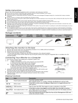 Acer V213HL Quick start guide