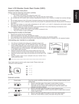 Acer V247Y Quick start guide