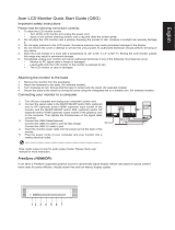 Acer BE270K Quick start guide