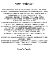 Acer GM512 User manual