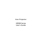 Acer H9500 User manual