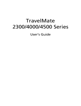 Acer TravelMate 4000 User manual