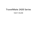 Acer TravelMate 2420 User manual