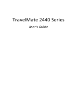 Acer TravelMate 2440 User manual