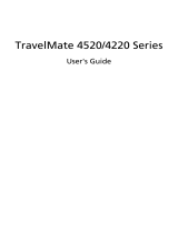 Acer TravelMate 4520 User manual