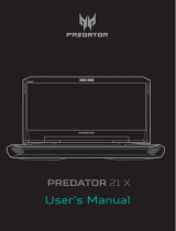 Acer Predator GX21-71 User manual