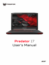 Acer Predator G9-791 User manual
