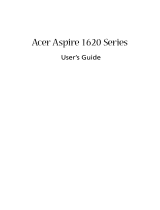 Acer Aspire 1620 User manual
