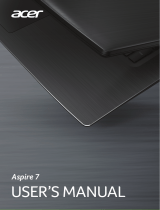 Acer Aspire 7 - A715-71G User manual